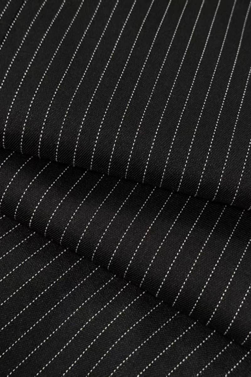 CWBLP2080_STRIPED HIGH WAIST STRAIGHT LOOSE WIDE LEG PANTS