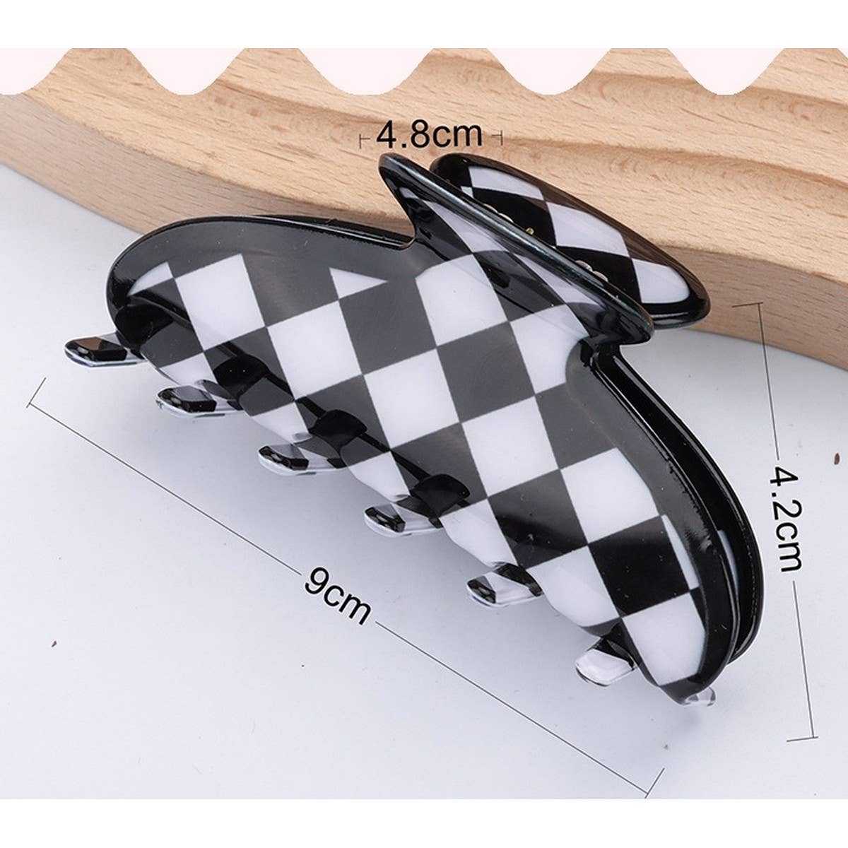 CWAHA1394_FASHION SWEET LARGE  HAIR CLAW CLIP