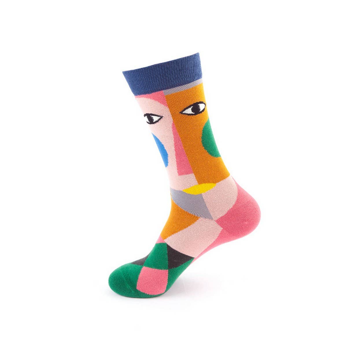 CASUAL PERSONALIZED FOUR SEASONS MID-CALF SOCKS_CWMS1011