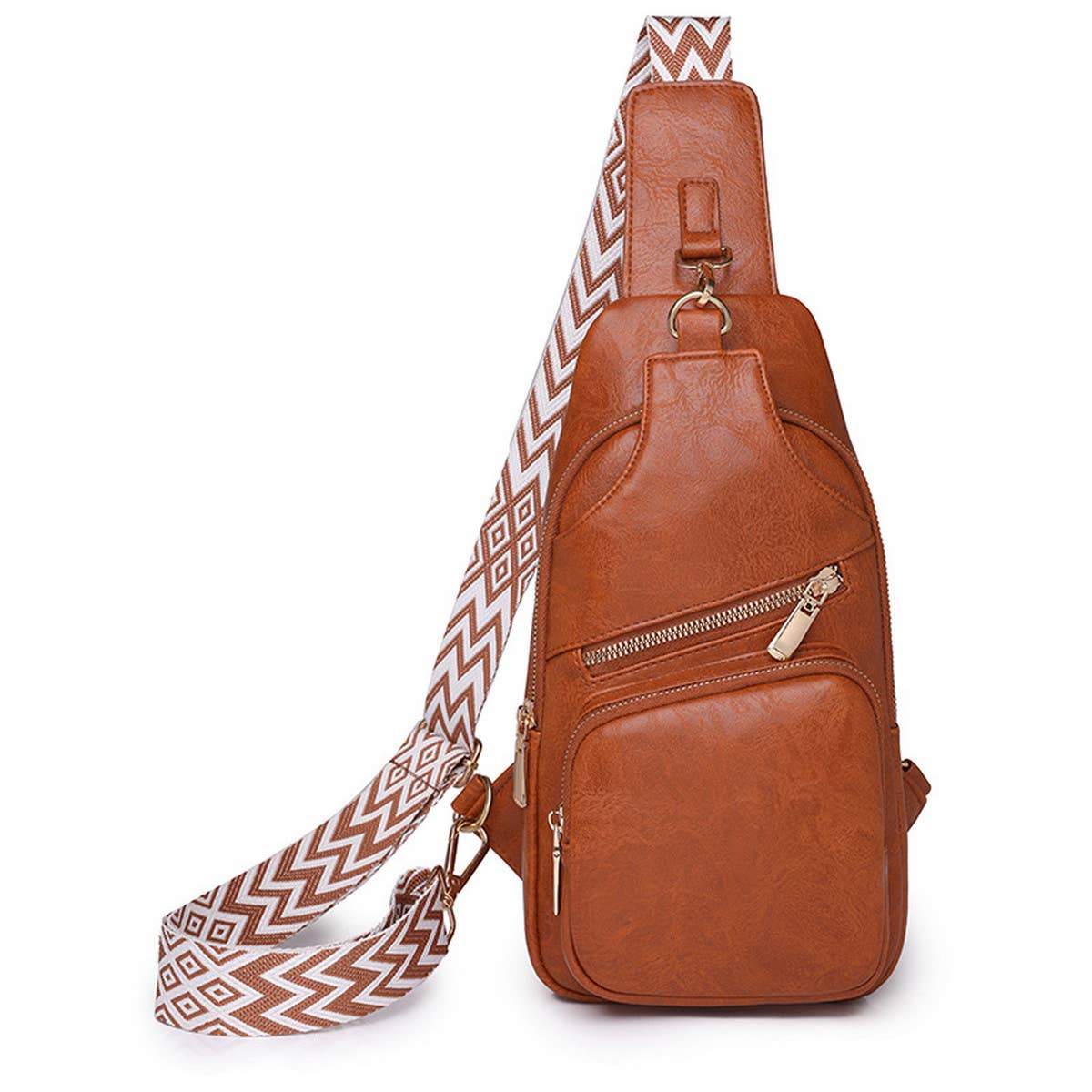 OUTDOOR SPORTS SOLID COLOR MESSENGER BAG CHEST BAG_CWAB2703