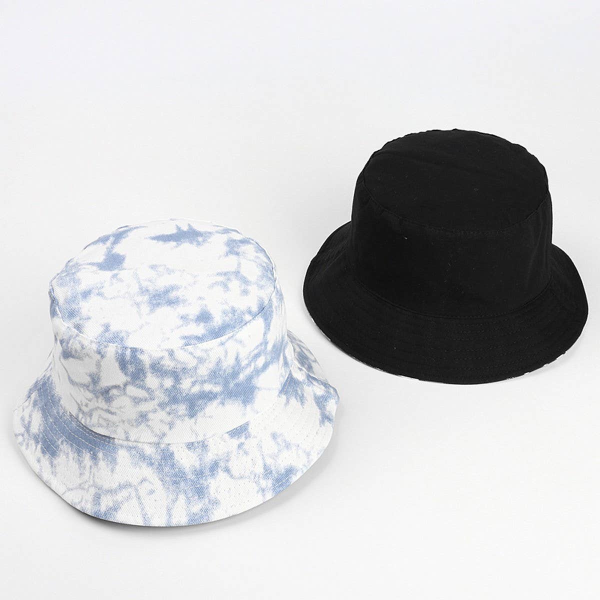 CWAH1517_TIE DYE REVERSIBLE SUNSCREEN BUCKET HAT
