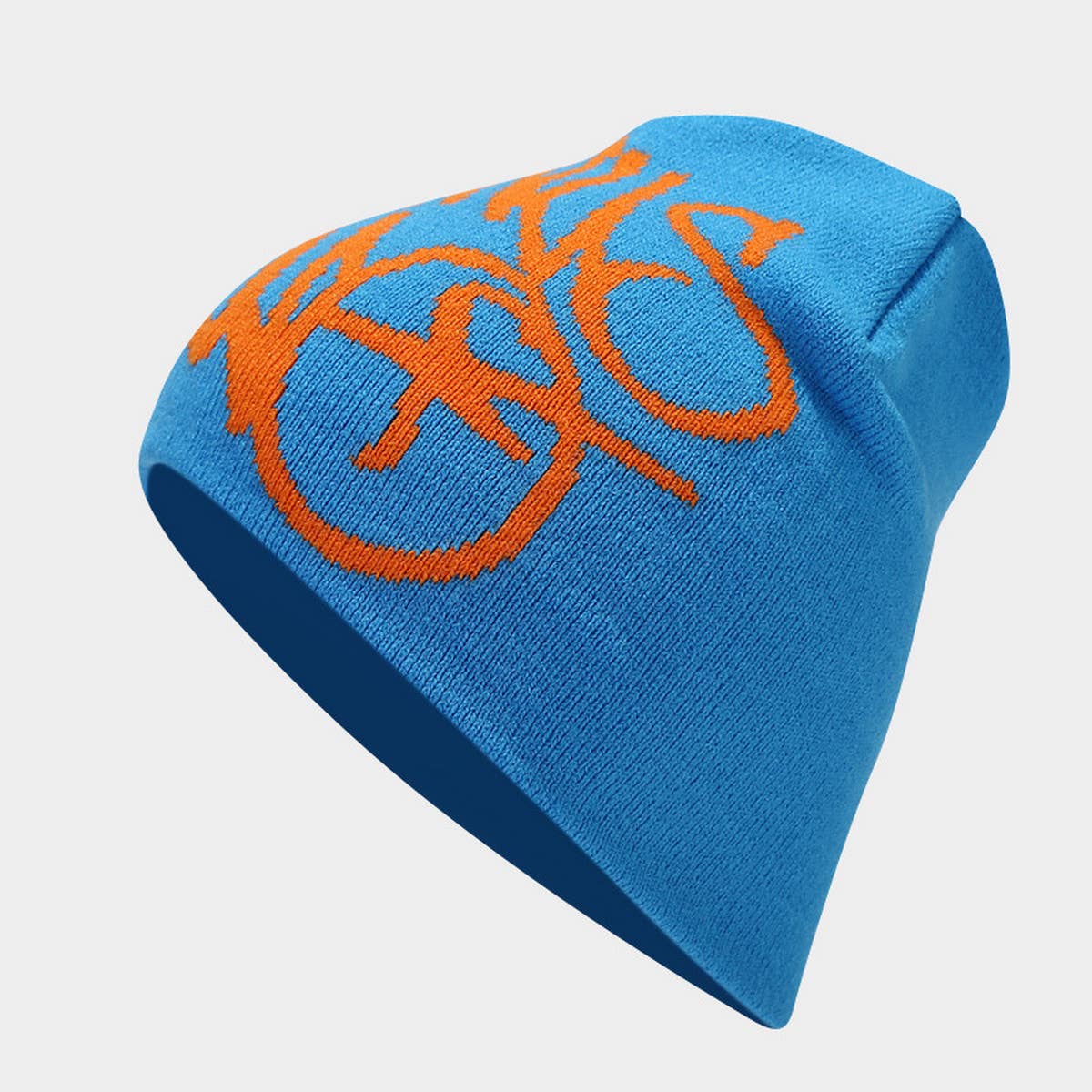 WINDPROOF LETTER JACQUARD KNITTED HAT_CWAH1616