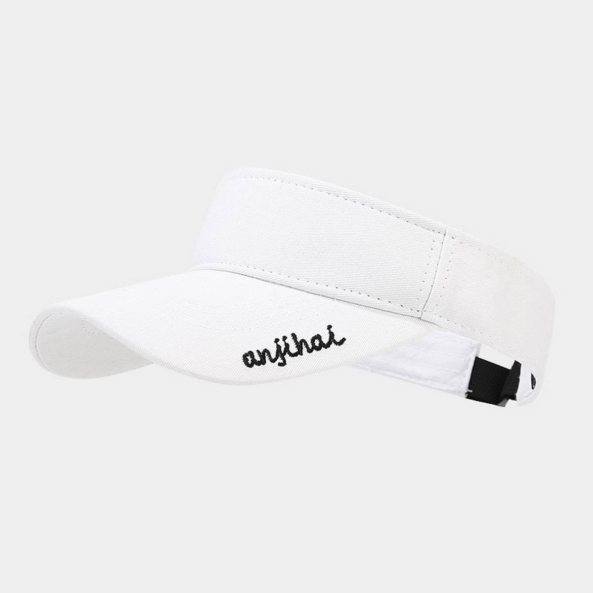 Embroidered Hip-Hop Visor Hat -Baseball Cap_CWAH3293
