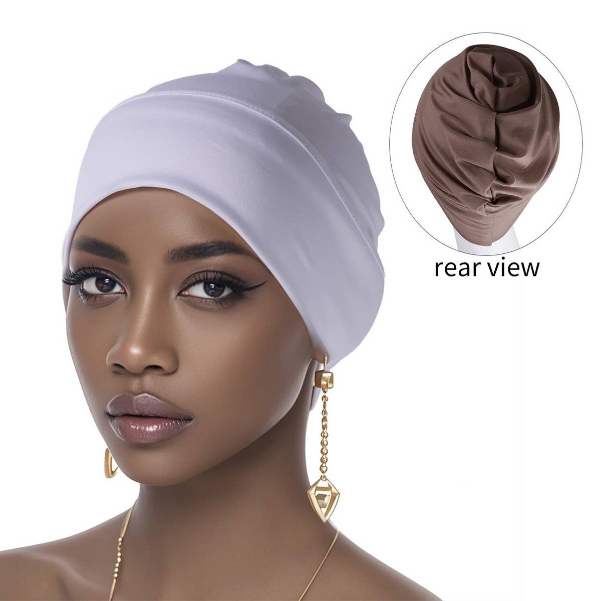 NEW STYLE PLEATED FASHIONABLE ETHNIC HEADSCARF_CWASC2433