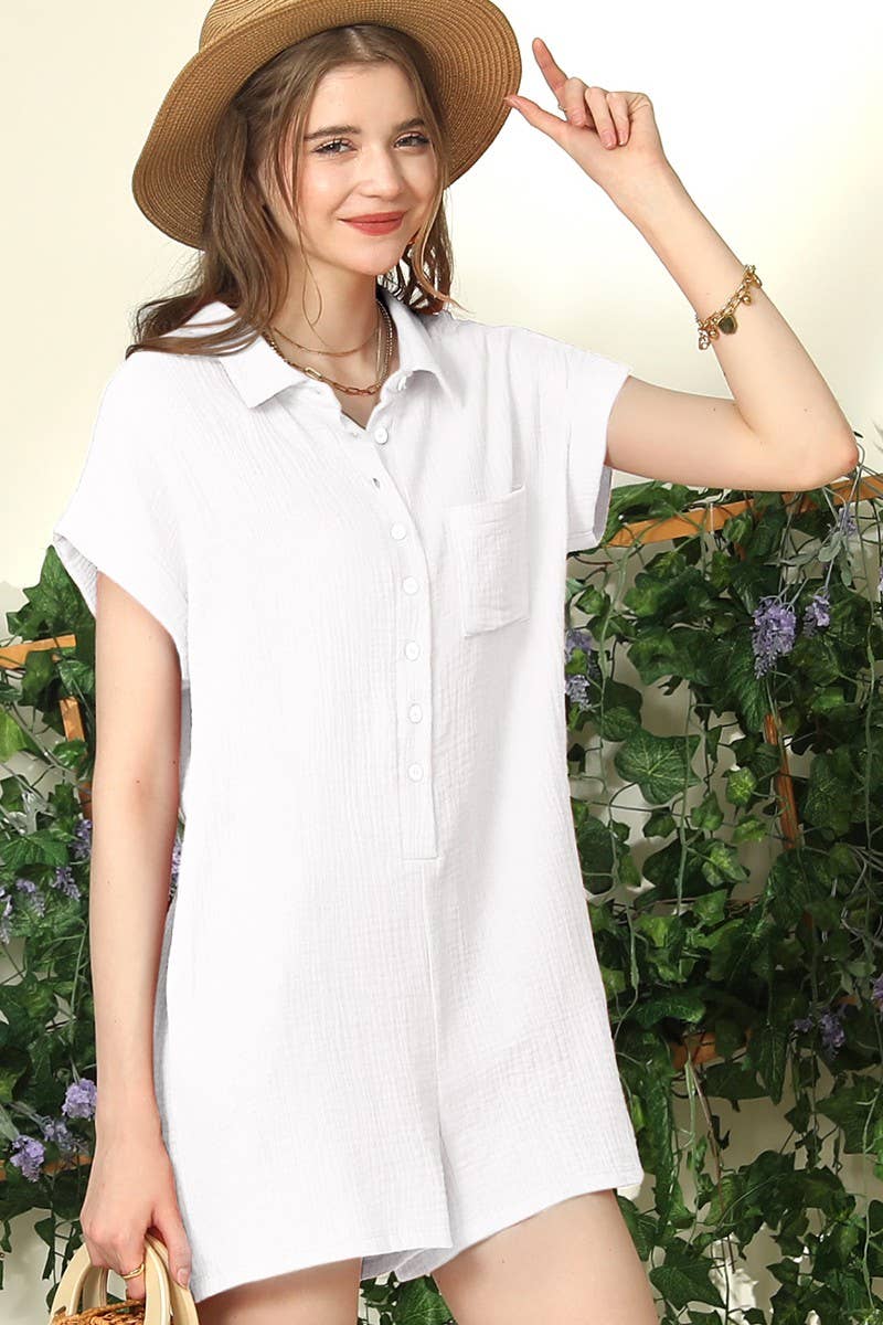 CWSJS227_JOHNNY COLLARS BUTTON CLOSER JUMPSUIT ROMPER