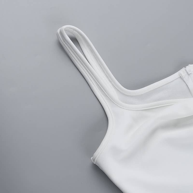 Elegant A-Line French Style Slip Dress