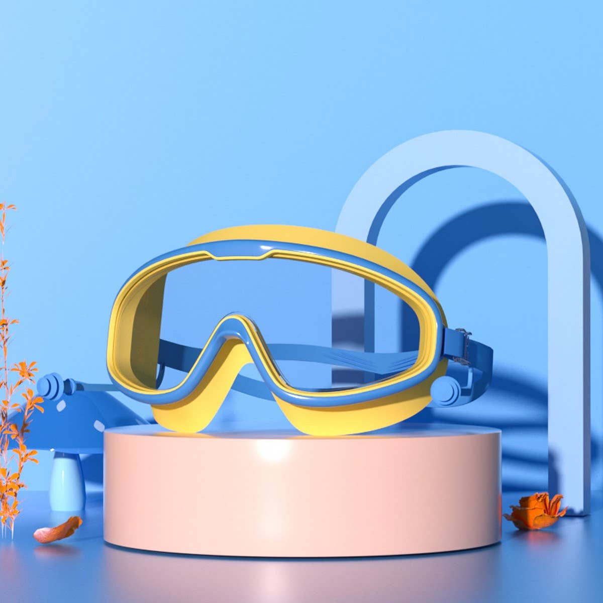 Kids Anti-Fog HD Swim Goggles for Boys & Girls