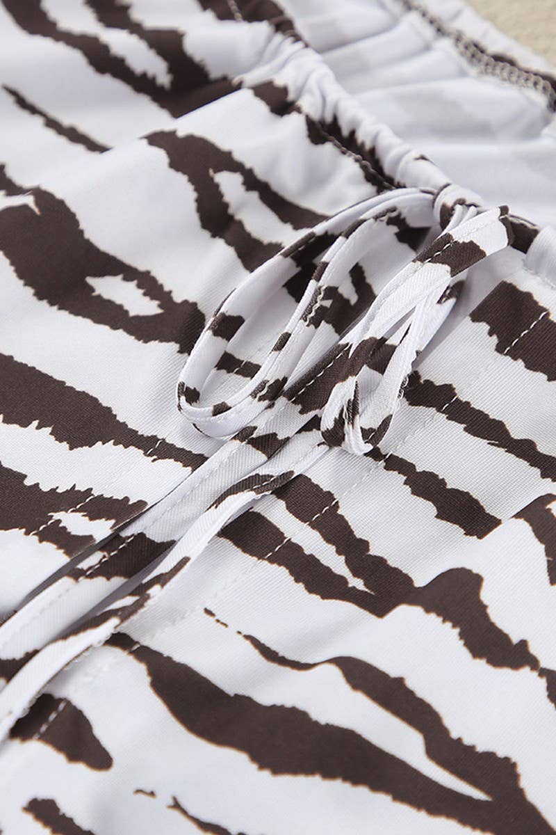 CWSPJ0305_LEOPARD PRINT PAJAMA LOUNGEWEAR SET