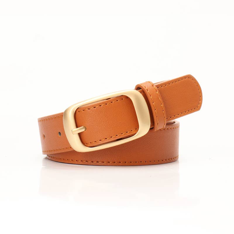 Minimalist and high-end needle-buckle belt