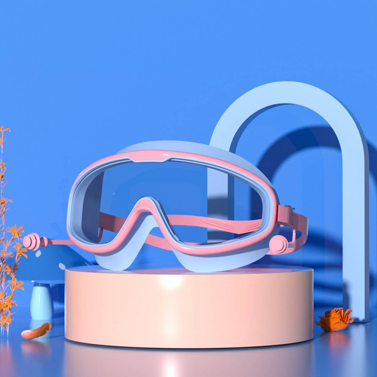 Kids Anti-Fog HD Swim Goggles for Boys & Girls