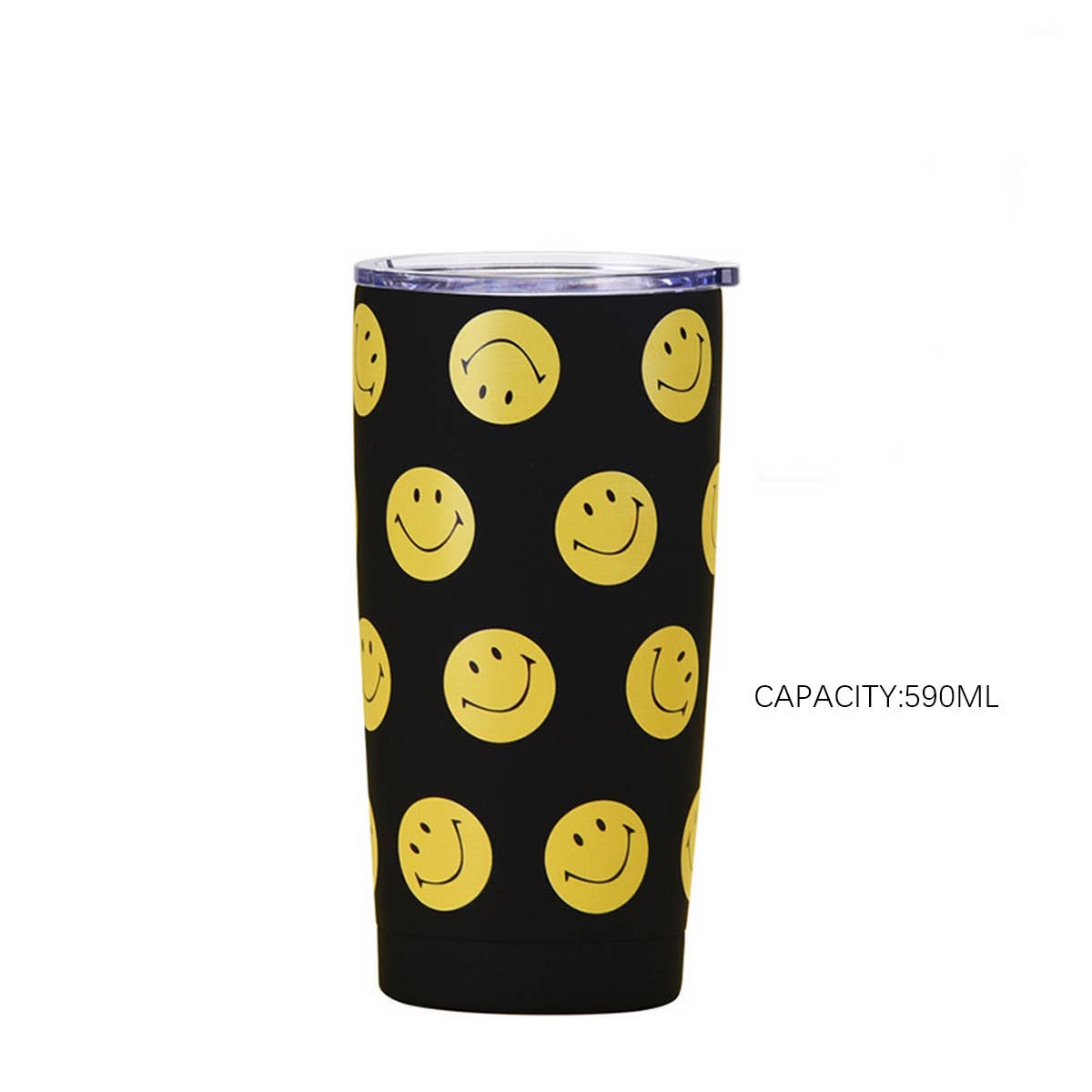 NEW SMILING FACE STAINLESS STEEL THERMOS CUP