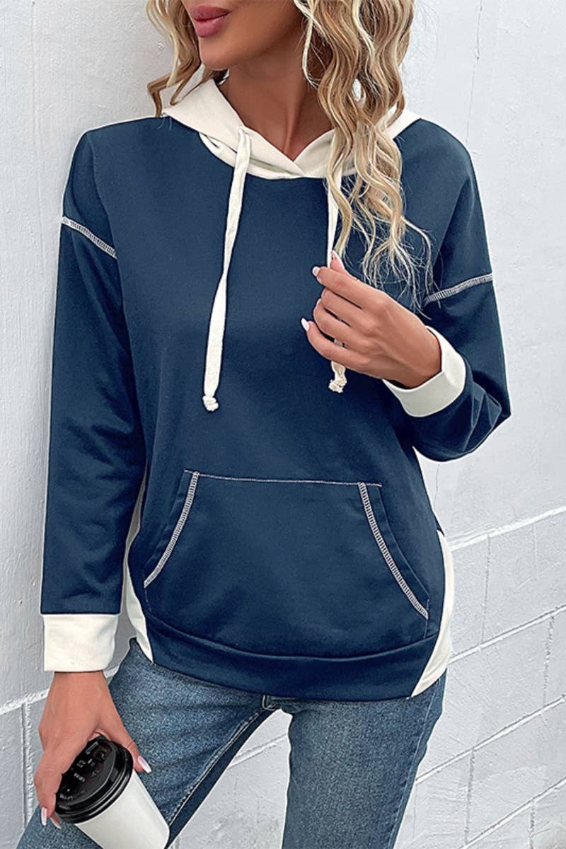 CWOHOL1002_LONG-SLEEVED HOODIE WITH HOODED POCKETS