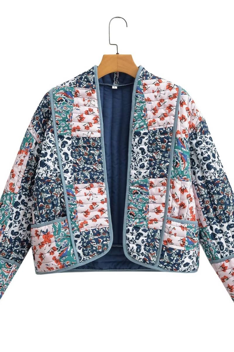 CWOCO0900_WINTER POCKET LONG SLEEVE COTTON-PADDED COAT