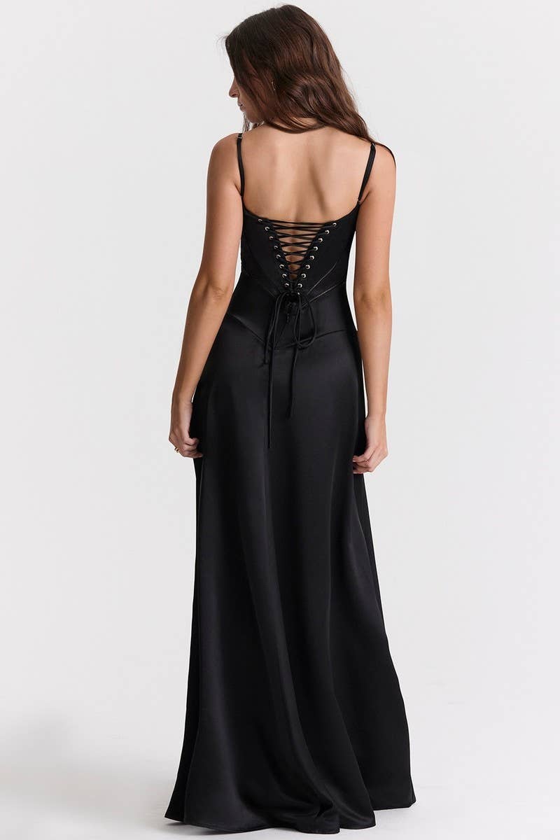 CWDMD5567_BACKLESS SPAGHETTI STRAP SLIM FIT EVENING GOWN