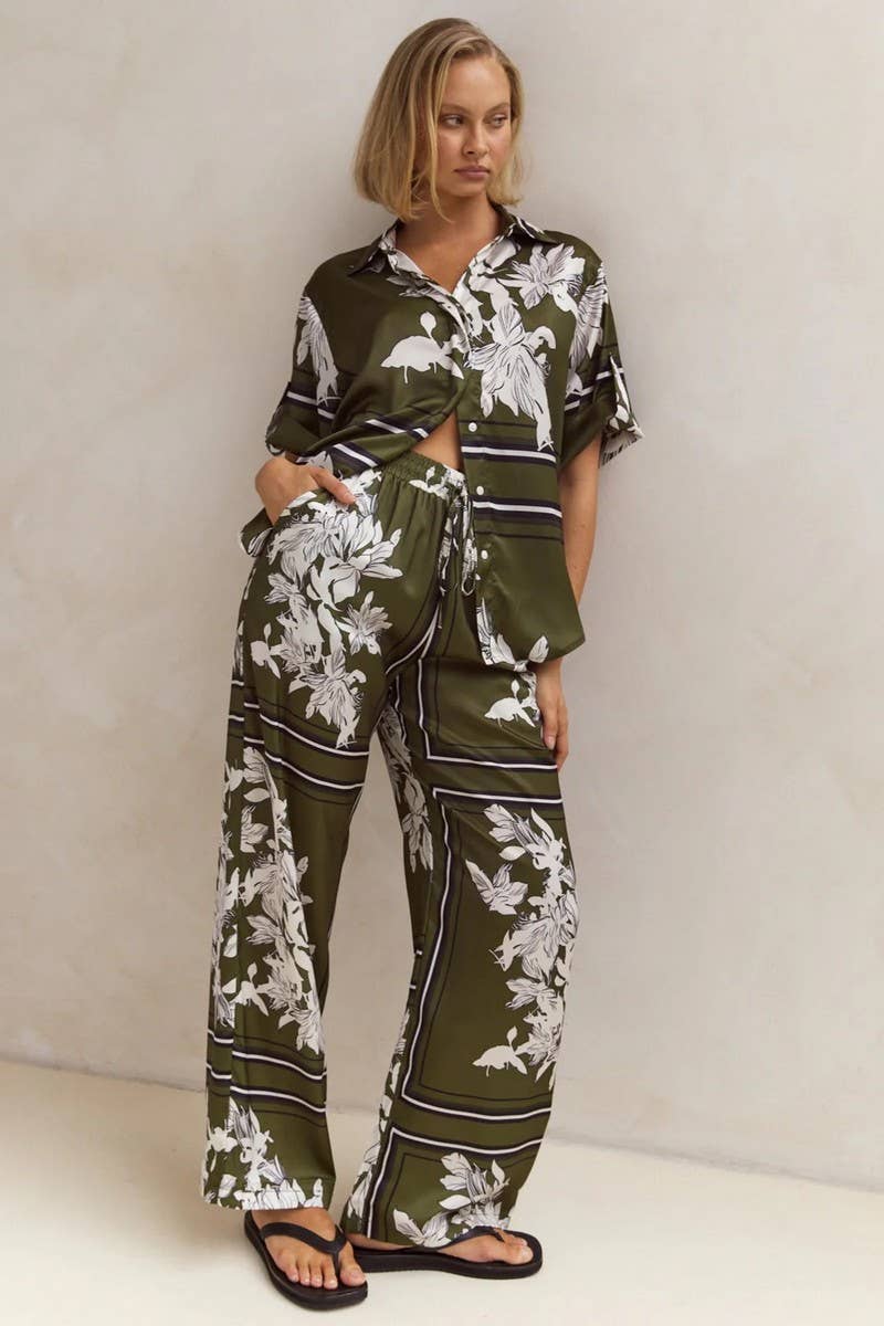 CWSS1205_SUMMER HOME WEAR FASHION CASUAL SUIT