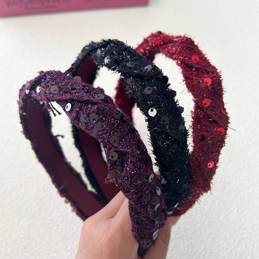 PERSONALIZED CROSS BRAID HAIRBAND_CWAHA2834