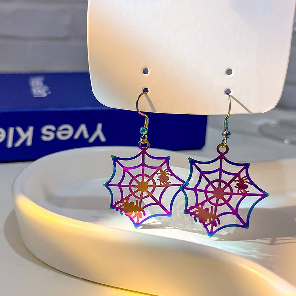 HALLOWEEN TRENDY COLORFUL GRADIENT EARRINGS