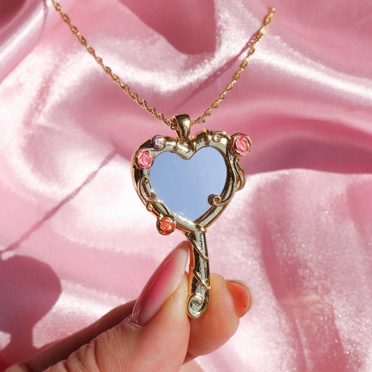 Barbie Magic Mirror Dopamine Necklace_CWMM5296