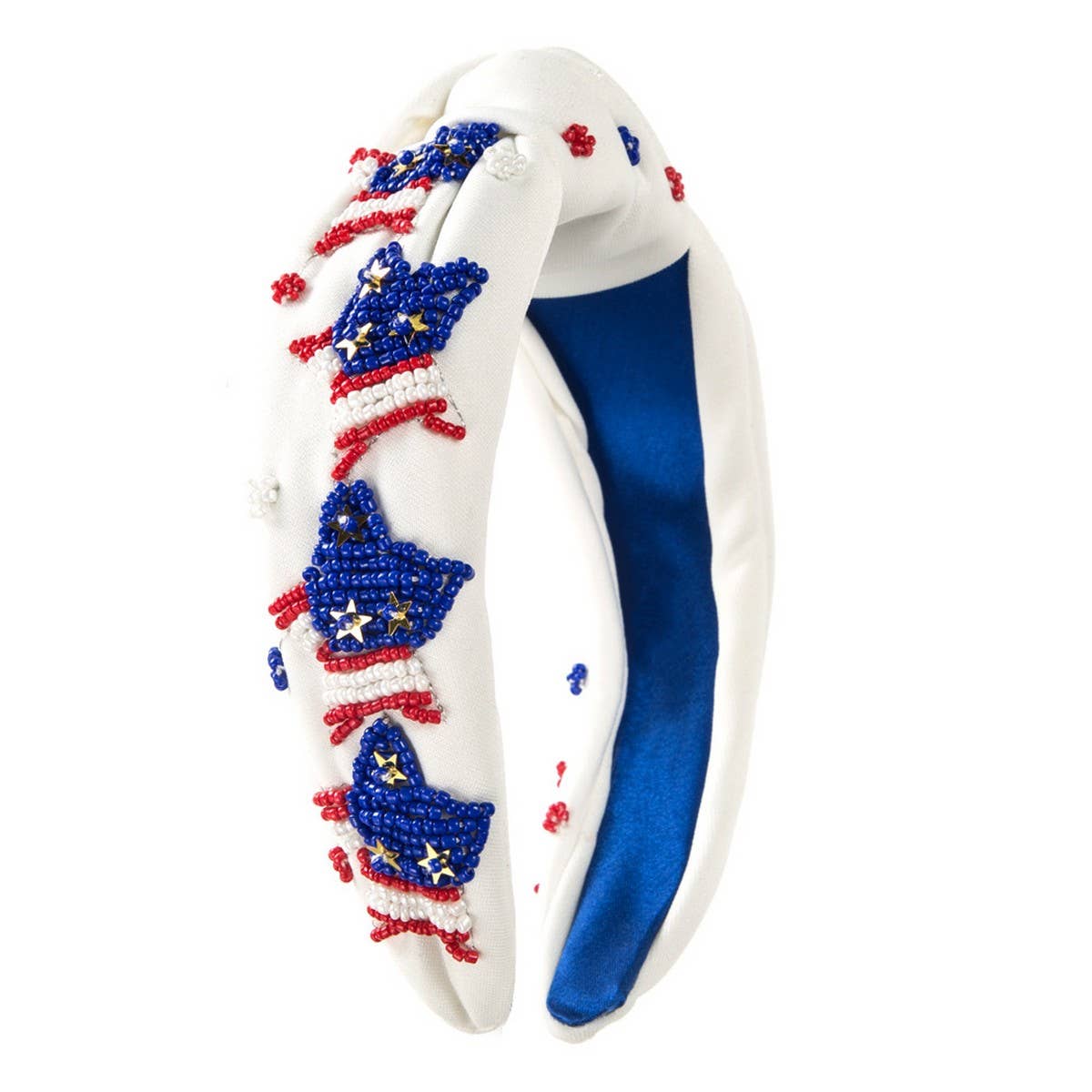INDEPENDENCE DAY ALPHABET DIAMOND HEADBAND_CWAHA1258