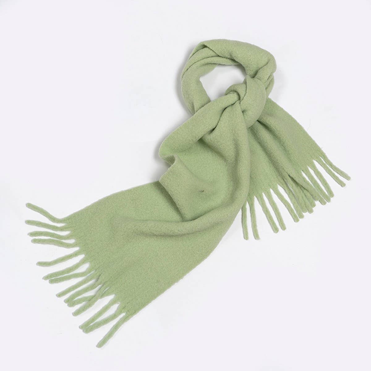 Alpaca Wool Blend Scarf ??5% Wool Soft Winter Wrap_CWASC2316