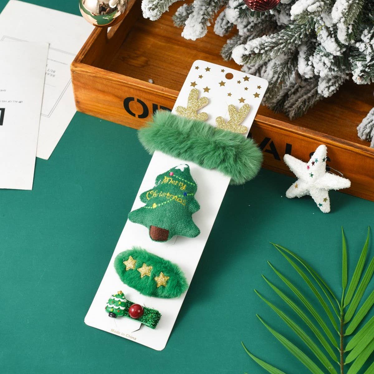 CHRISTMAS GIFT BROOCH HAIR ACCESSORIES HAIRPIN