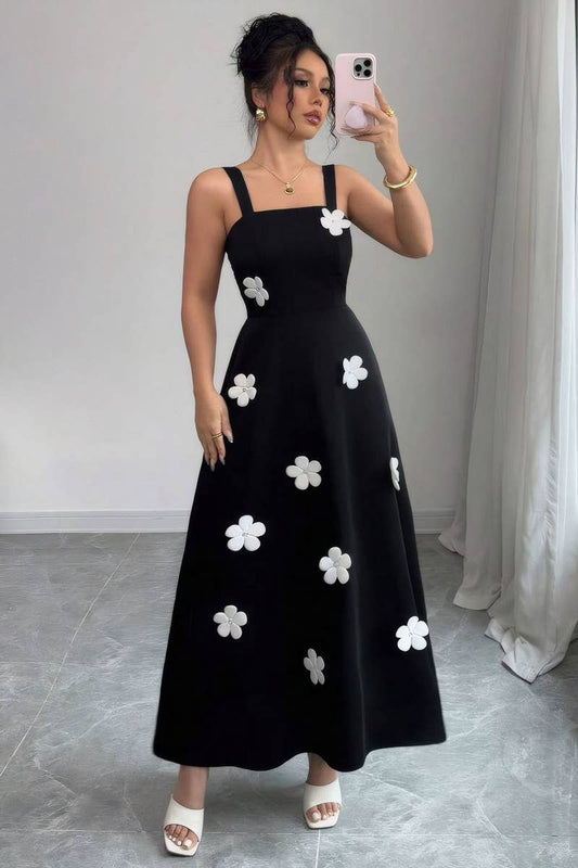 CWDMD6221_3D FLORAL SWEETHEART SPAGHETTI STRAP MAXI DRESS