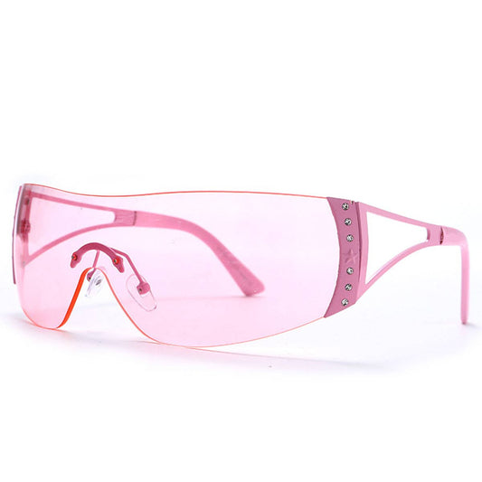 FRAMELESS Y2K TECH SENSE FASHION SPORTS SUNGLASSES