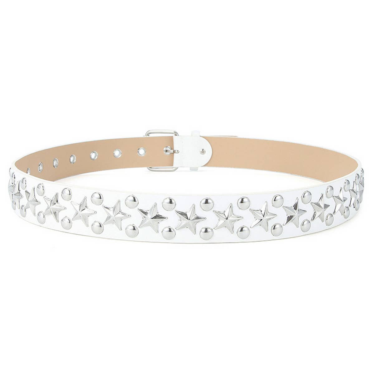 2024 FASHION RIVET PUNK BELT BELT_CWABE0355