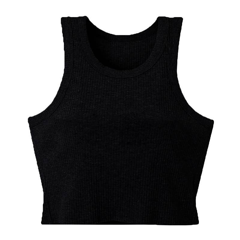 CROP SHORT THREADED VEST