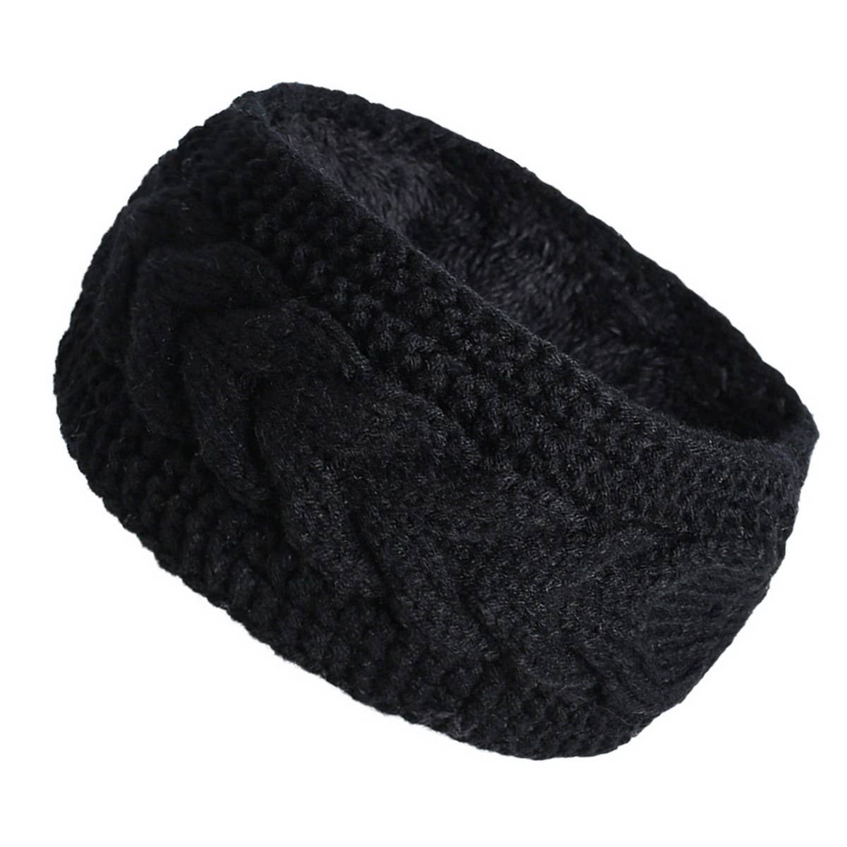 CWMS02715_WINTER  FLEECE LINED HEADBAND EAR WARMER