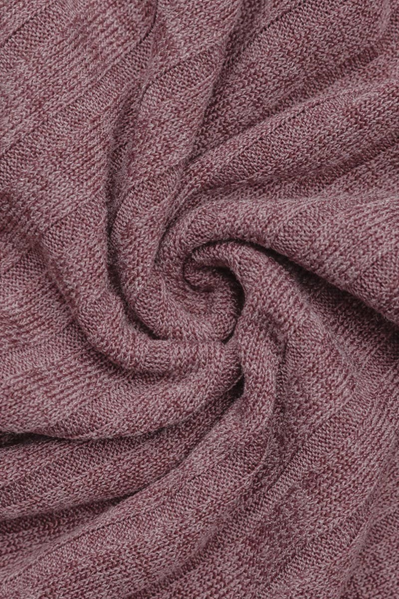 CWTBLL3712_NEW AUTUMN SQUARE COLLAR FRENCH KNITTED T-SHIRT