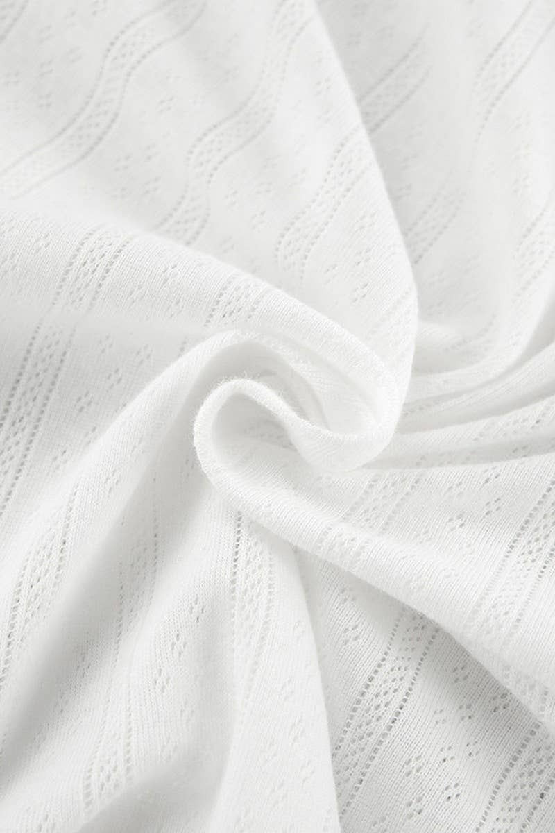 CWSPJ0278_KNITTED JACQUARD PAJAMAS TWO-PIECE SET