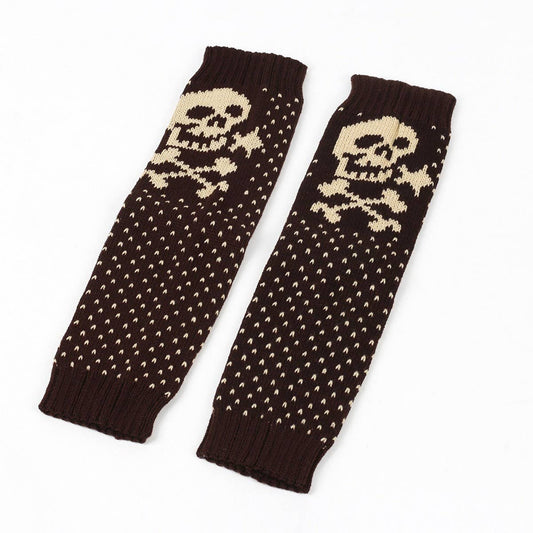 CWMS02683_HALLOWEEN  KNIT BOOT CUFFS LEG WARMERS