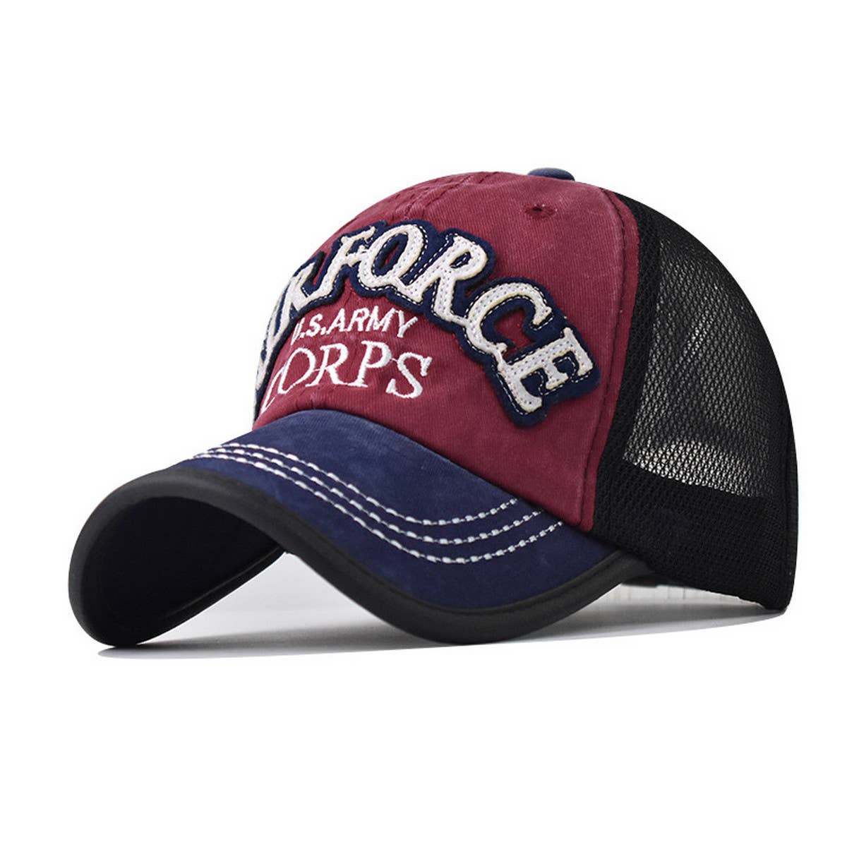 OUTDOOR SUN PROTECTION BREATHABLE TRUCKER HAT_CWAH1370