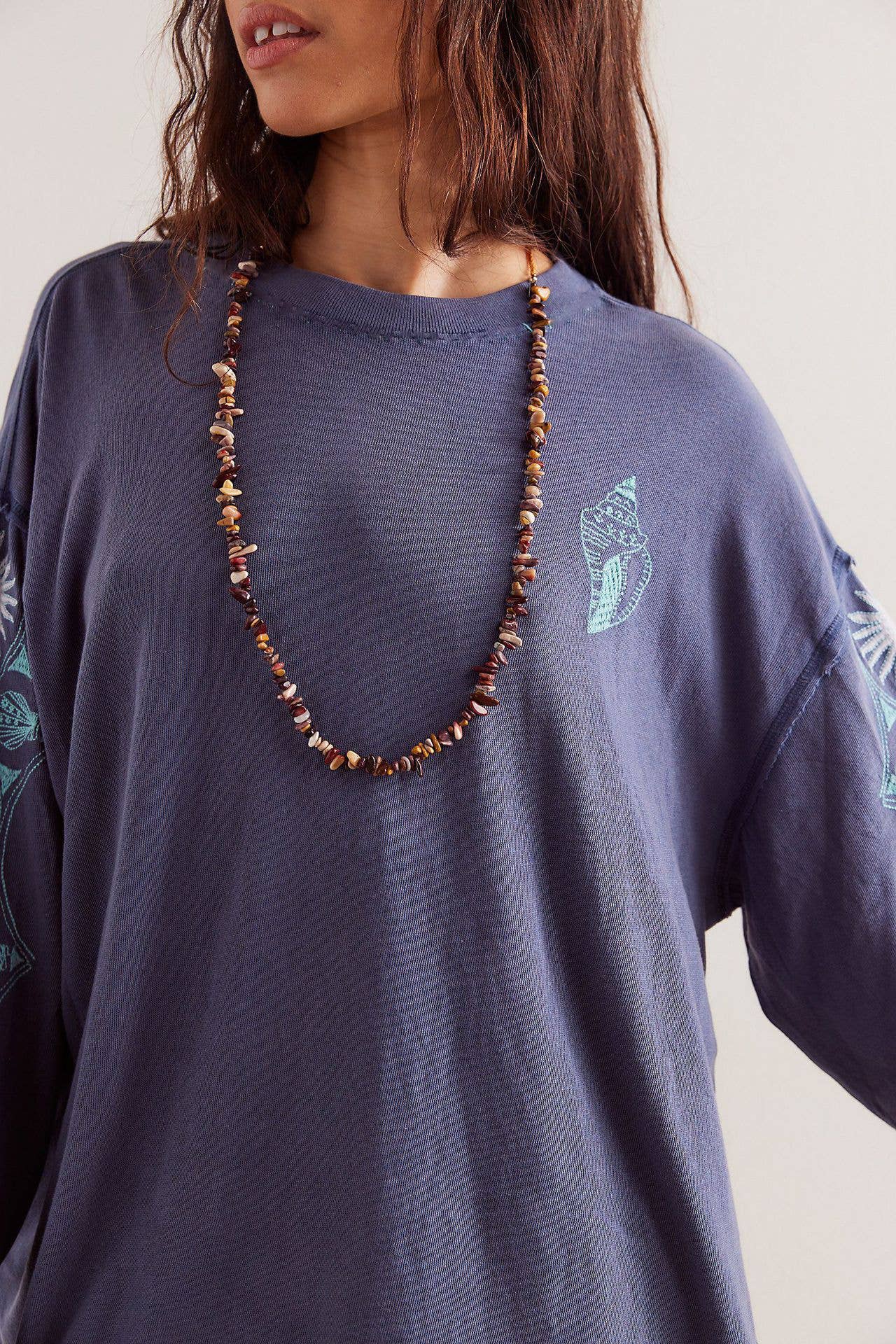 Casual fashionable round-neck pullover hoodie