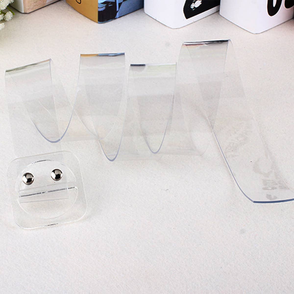 CWABE0961_FASHIONABLE AND VERSATILE TRANSPARENT BELT