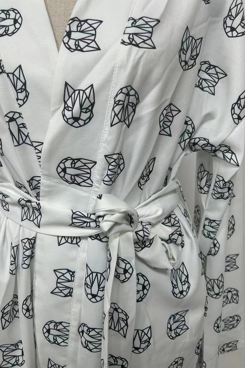 CWSTB1346_LONG-SLEEVED PRINTED TIE TOP AND SHORTS SET