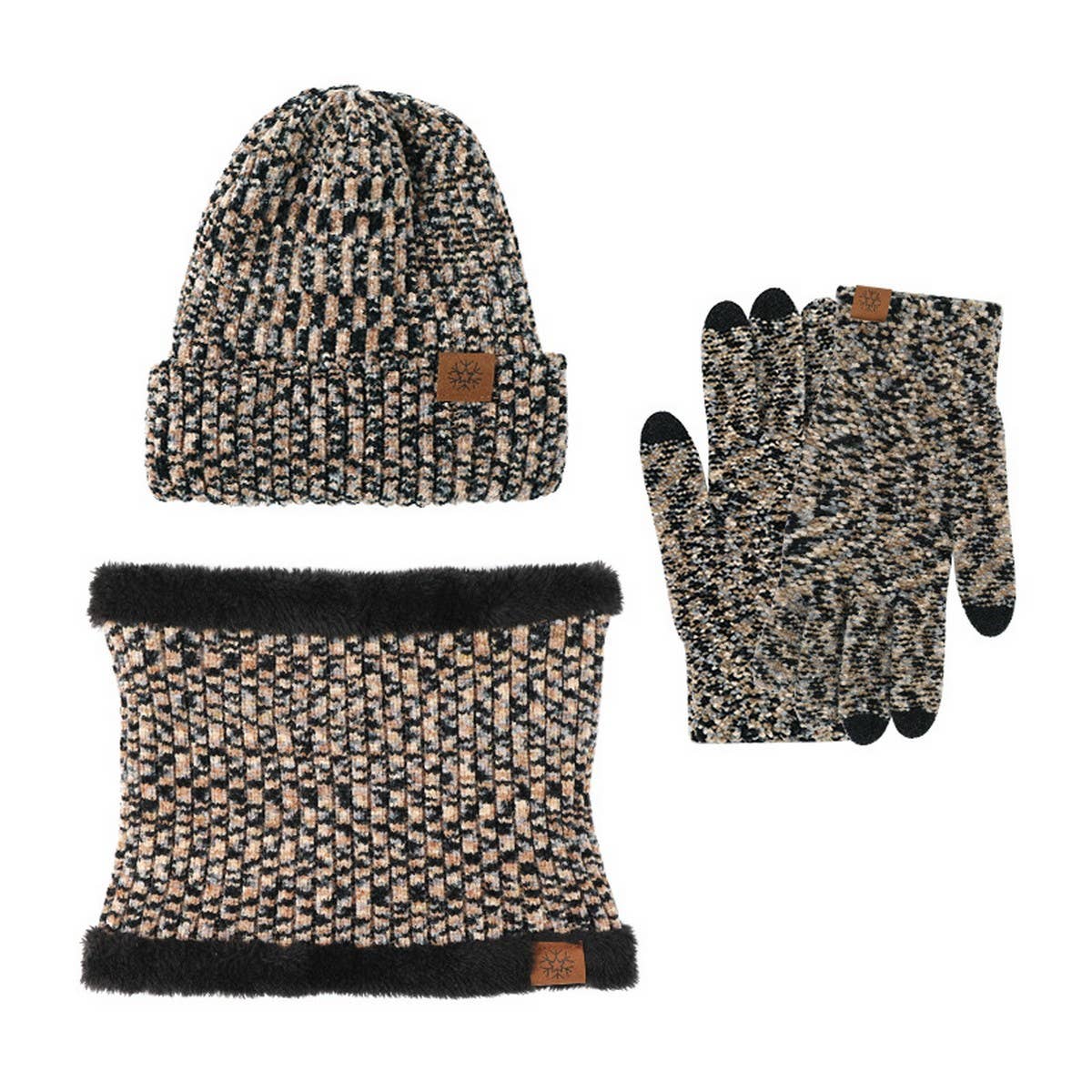 WINTER TOUCH SCREEN WINDPROOF THREE-PIECE SUIT