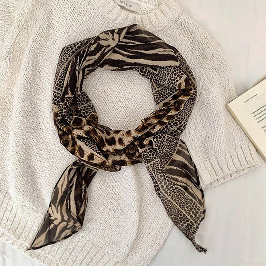 Chiffon Scarf-Versatile Neck Wrap & Hair Accessory