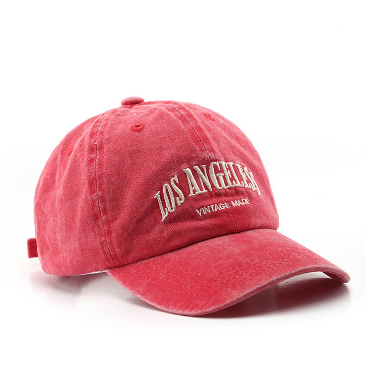 Washed Letter Embroidery Baseball Hat - Sun Hat CWAH1261