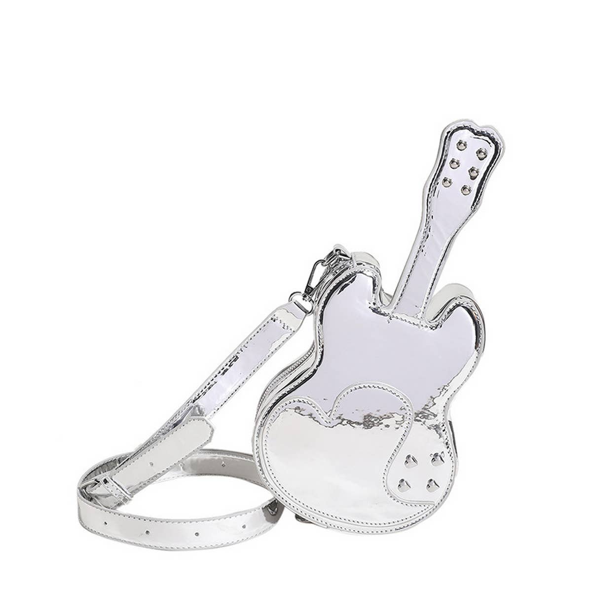 FASHION VIOLIN SHAPE CHAIN SHOULDER BAG_CWAB0995