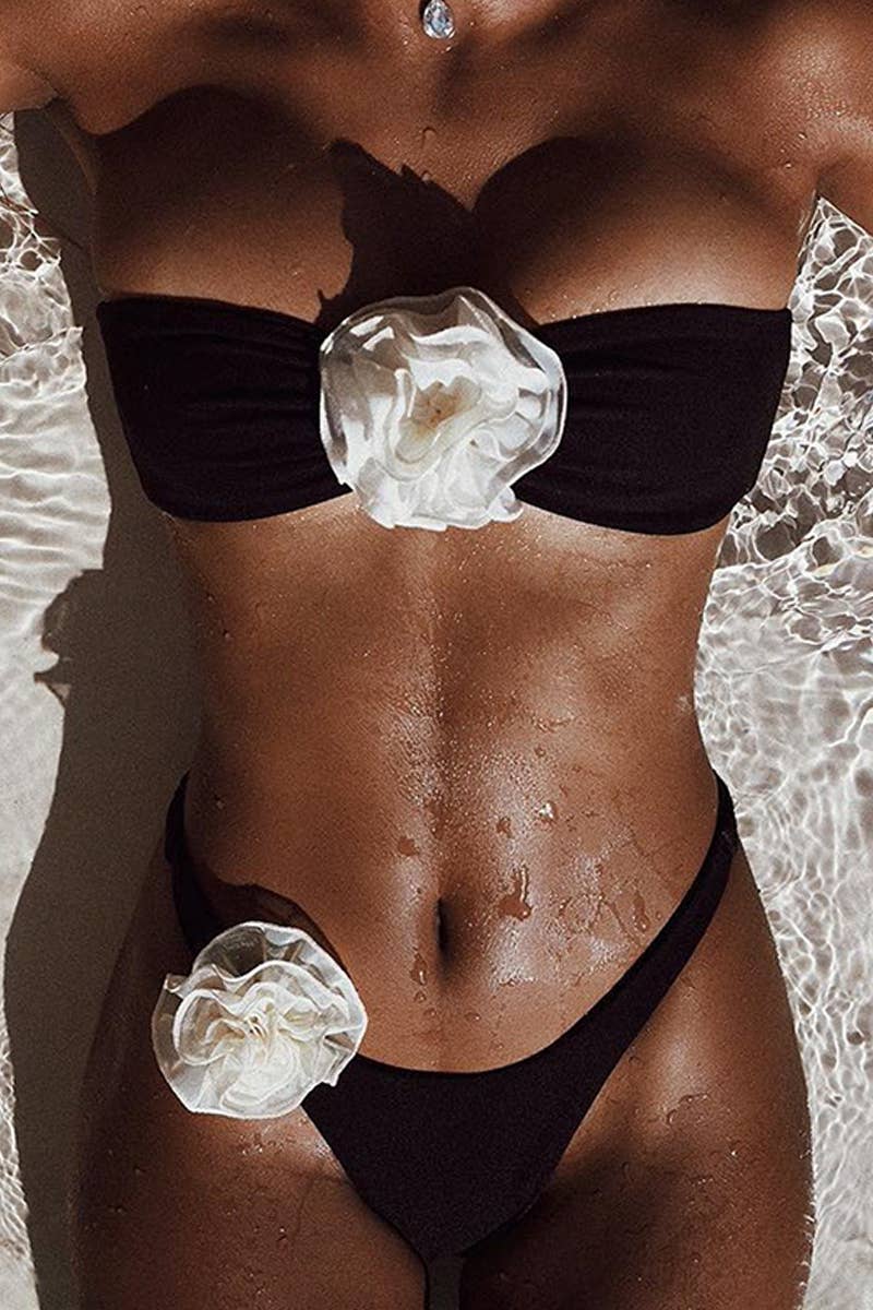 CWMW0787_3D BIKINI FLOWER SEXY SWIMSUIT