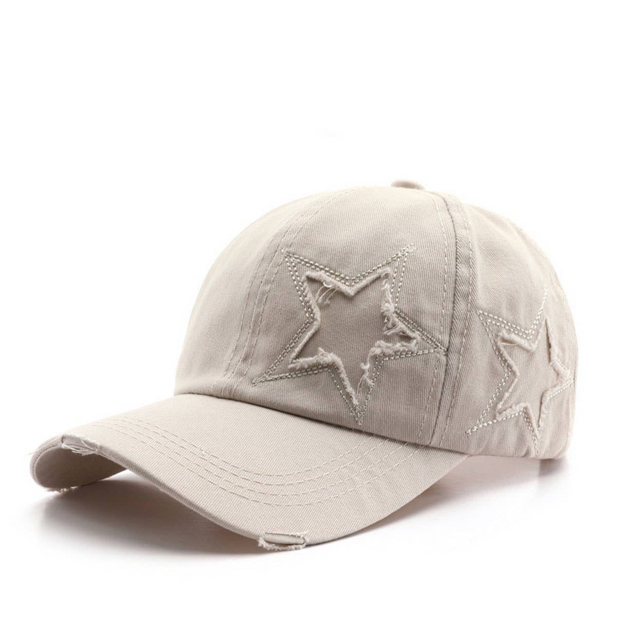 Vintage Plain Embroidered Baseball Cap ?Sun Hat_CWAH2846