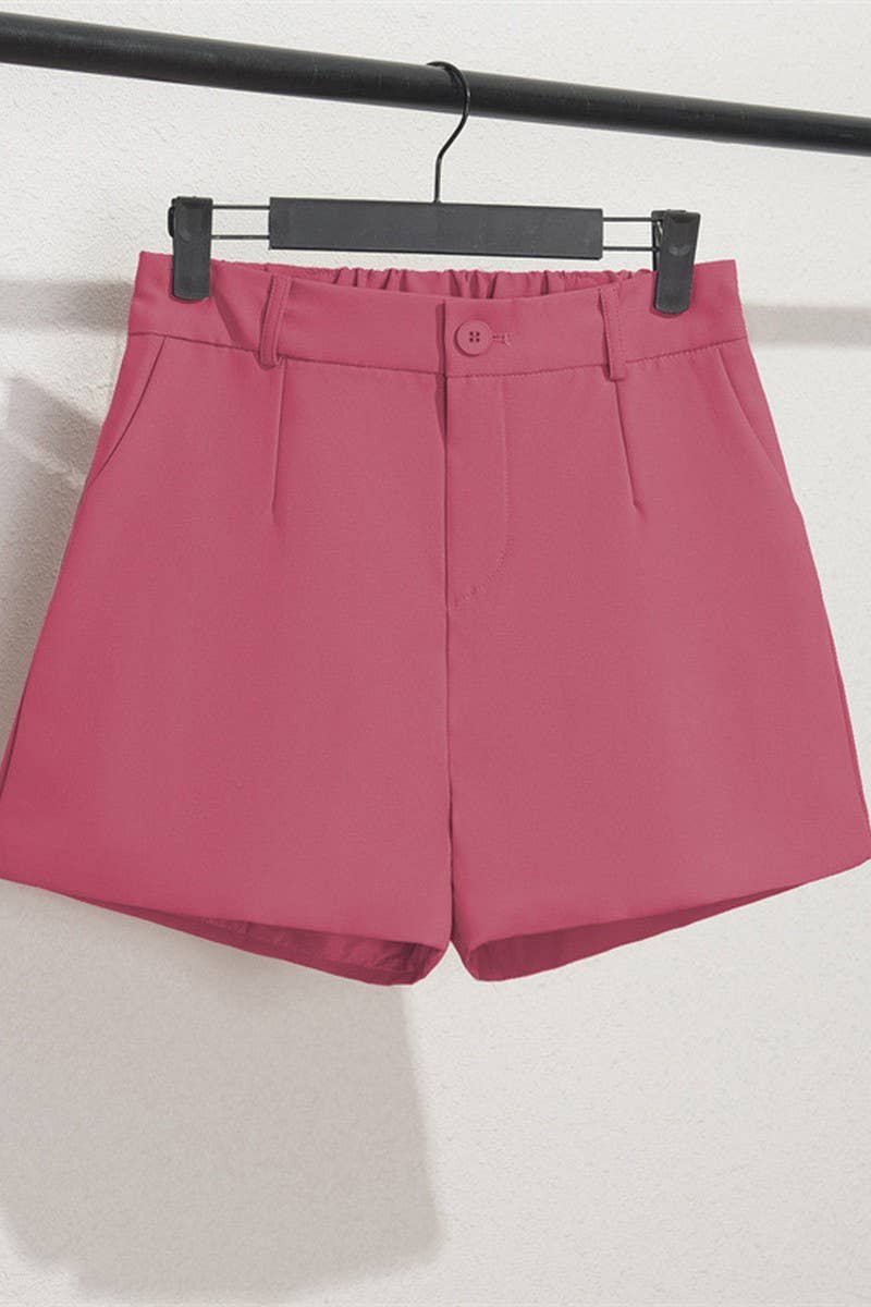 CWBSP00616_SUMMER HIGH WAIST LOOSE SHORT CASUAL PANTS