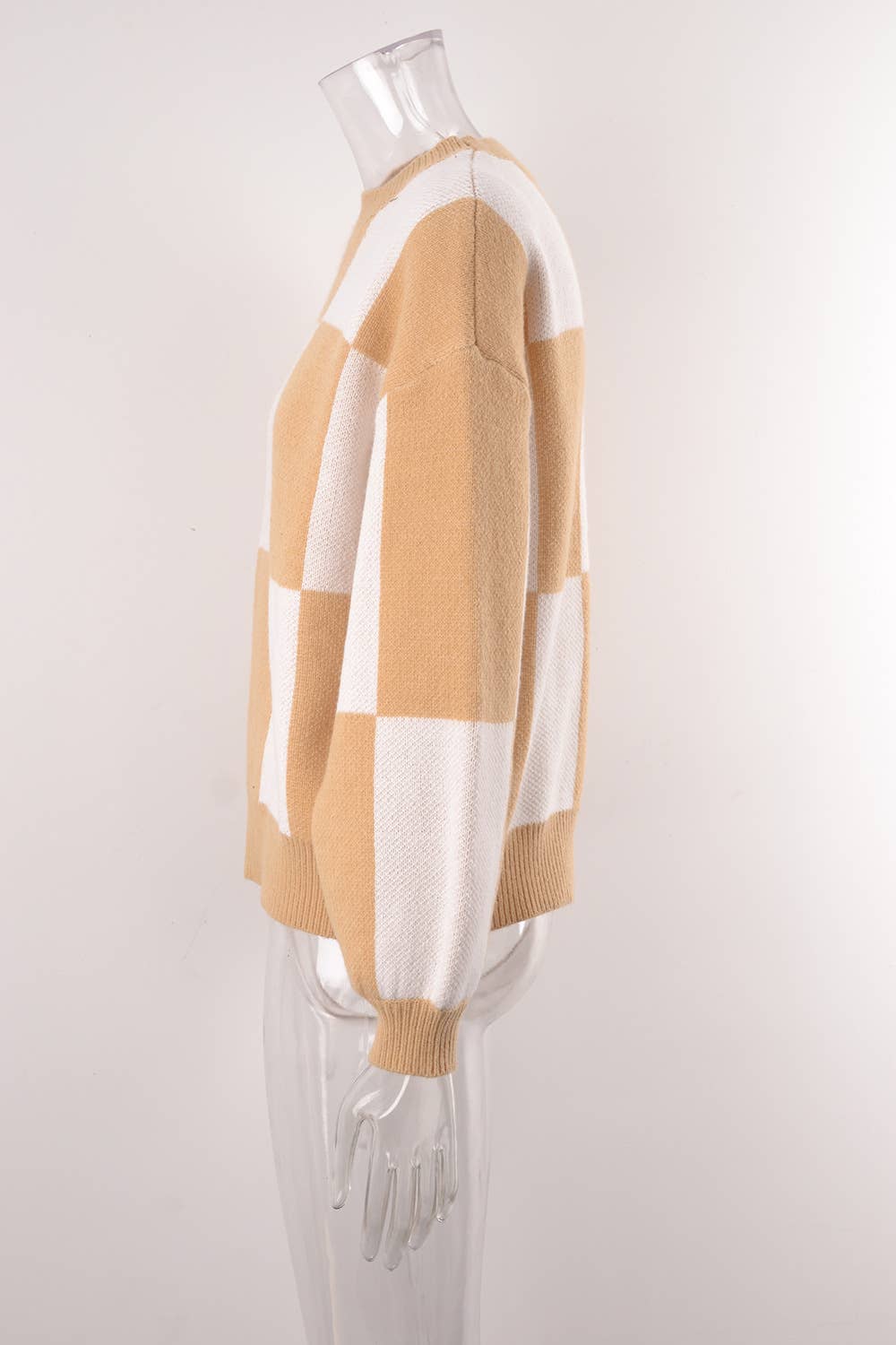 CREW-NECK KNIT PULLOVER STRIPED STYLE KNIT