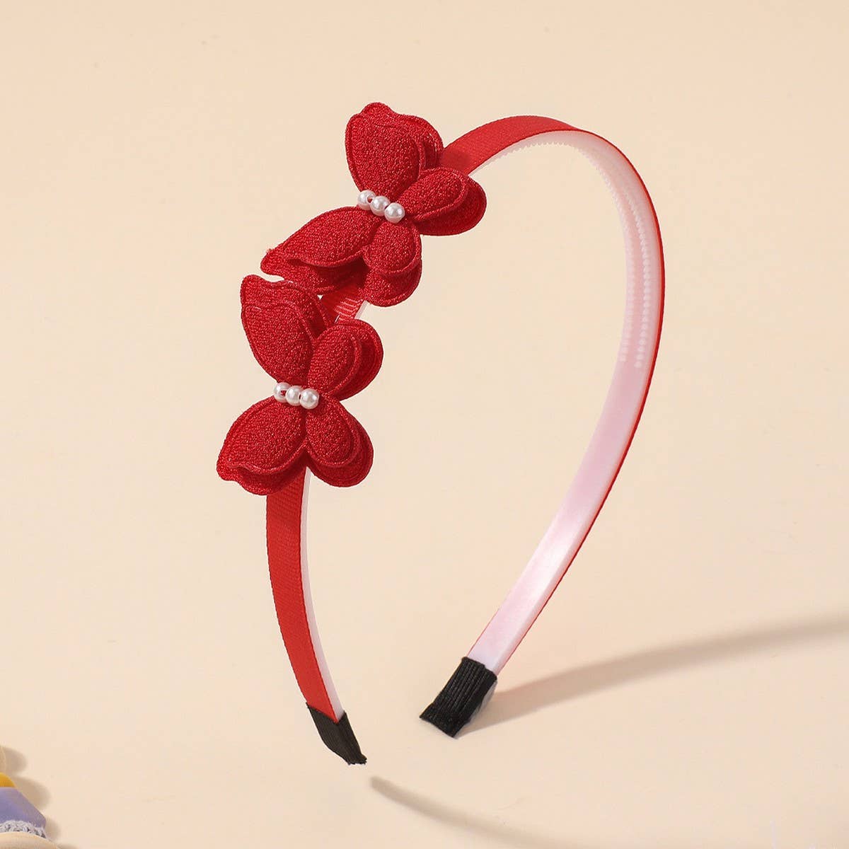 Double-Layer Butterfly Headband ? Candy Colors
