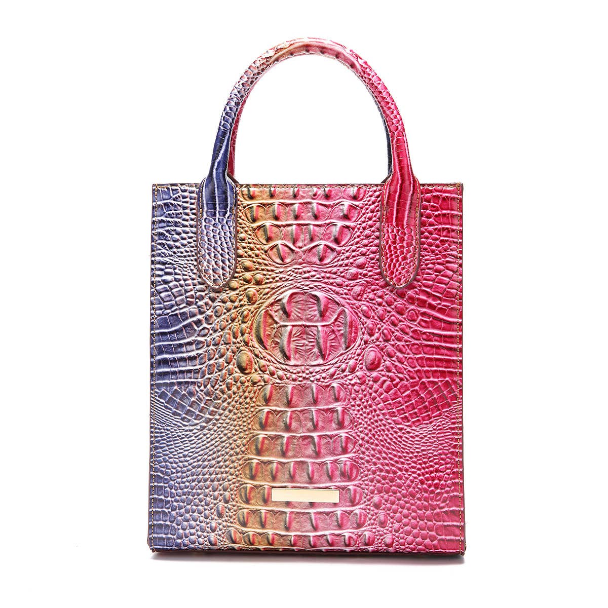 RETRO COLOR LARGE CAPACITY SHOULDER BAG_CWAB0924