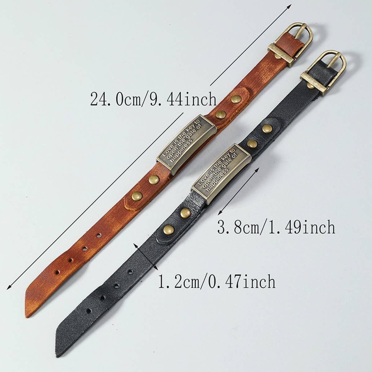 SIMPLE AND FASHIONABLE RETRO LEATHER BRACELET