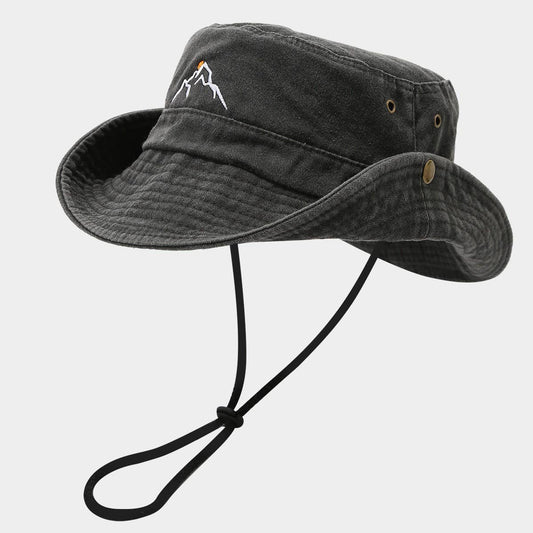 Washed UV Protection Hat for Hiking & Fishing_CWAH3841