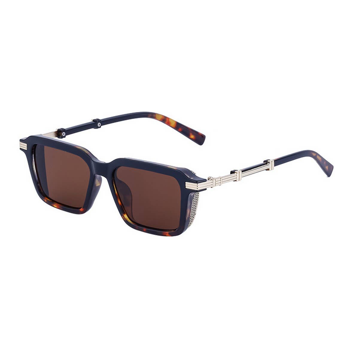 VINTAGE SQUARE FRAME STEAMPUNK SUNGLASSES